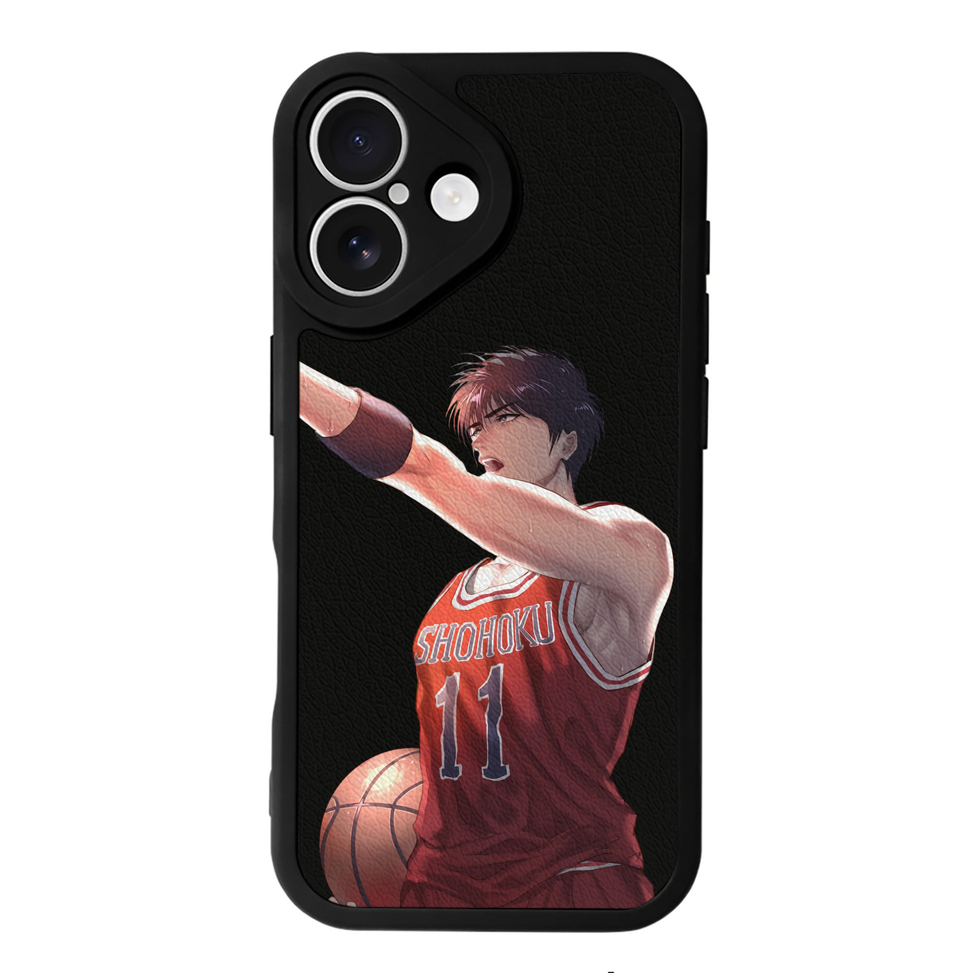 （画像用） SLAM DUNK／スラムダンク 【iPhone 16シリーズ対応】シリコンスマホケース（レザー調） 材質：シリコン
